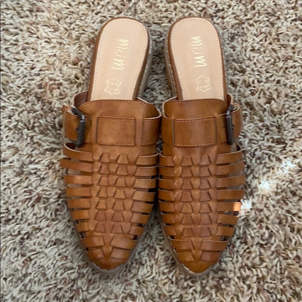 Miim huarache mules size 8.5